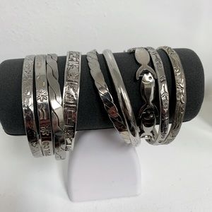 sterling silver bangle bracelet